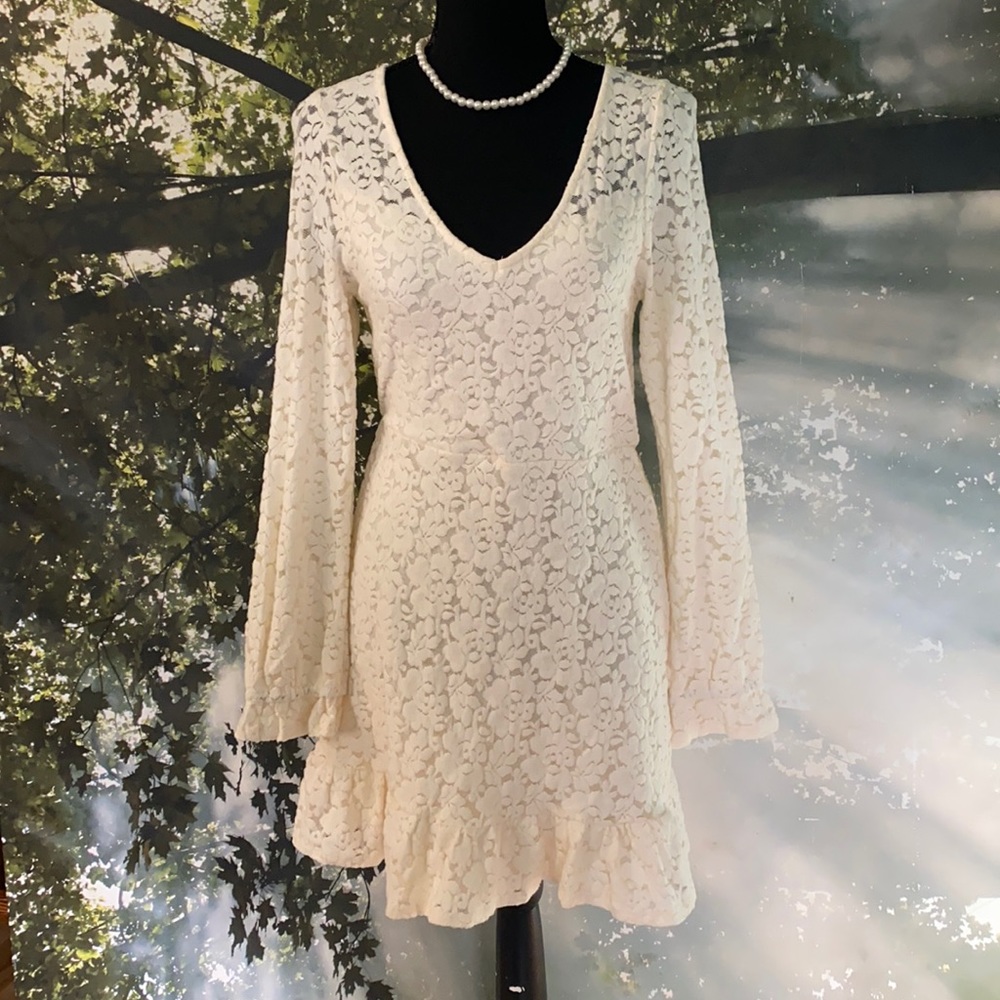 WildFable - white lace dress